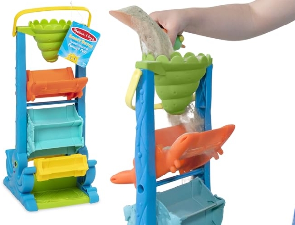 Purchase Melissa & Doug Seaside Sidekicks Sand-and-Water Sifting Funnel on Amazon.com