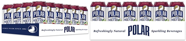 Purchase Polar Seltzer Water Black Cherry, 12 fl oz cans, 24 pack on Amazon.com
