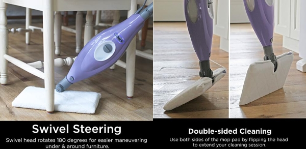 Purchase Shark S3501 Steam Pocket Mop Hard Floor Cleaner, Purple on Amazon.com