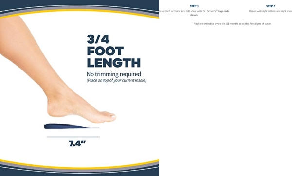 Purchase Dr. Scholl's HEEL Pain Relief Orthotics, Clinically Proven to Relieve Plantar Fasciitis, Heel Spurs and General Heel Aggravation (for Women's 6-10) on Amazon.com