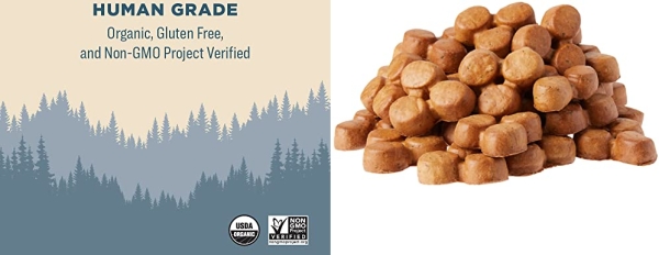 Purchase Amazon Brand Wag Expedition Human Grade Organic Biscuits Dog Treats, Non-GMO, Gluten Free, 10 oz on Amazon.com