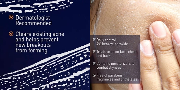 Purchase PanOxyl Antimicrobial Acne Creamy Wash, 4% Benzoyl Peroxide, 6 Ounce on Amazon.com