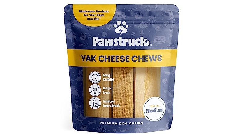 Purchase Himalayan Yak Dog Chew (3-4 oz. Pieces, 3 Pack) Natural Yak & Cow Milk / Cheese from Himalayas Long-Lasting, Jumbo Treat for Dogs at Amazon.com