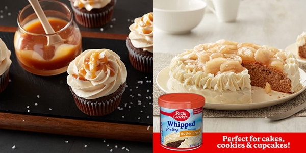 Purchase Betty Crocker Gluten Free Whipped Butter Cream Frosting, 12 oz. (Pack of 8) on Amazon.com