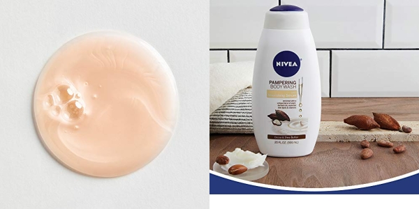 Purchase NIVEA Cocoa and Shea Butter Pampering Body Wash with Nourishing Serum, 20 Fl Oz Bottle on Amazon.com