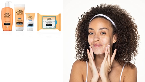 Purchase Neutrogena Deep Clean Gentle Daily Facial Scrub, Oil-Free Cleanser, 4.2 fl. Oz on Amazon.com