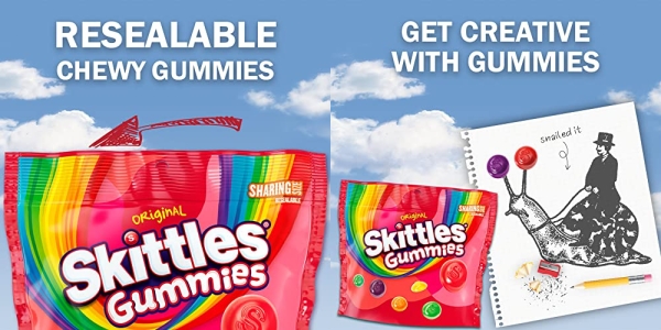 Purchase SKITTLES Original Gummy Candy, Sharing Size, 12 oz Bag on Amazon.com