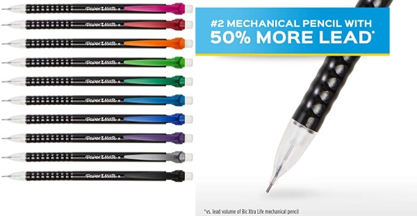 Purchase Paper Mate Mechanical Pencils, Write Bros. Classic #2 Pencil, Great for Standardized Testing, 0.7mm, 24 Count on Amazon.com