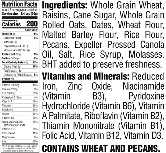 Purchase Post Great Grains Raisins, Dates & Pecans Whole Grain Cereal, 16 Ounce on Amazon.com