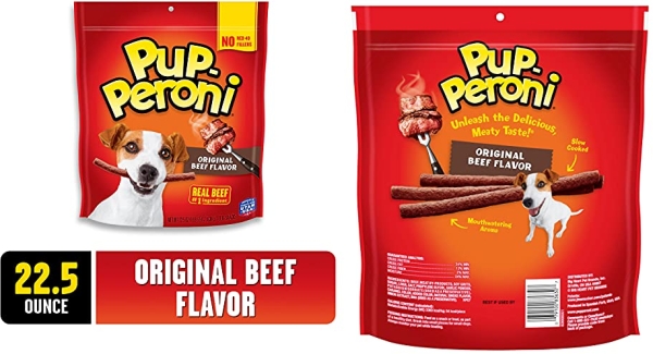 Purchase Pup-Peroni Original Beef Flavor Dog Treats, 22.5 Ounce Bag on Amazon.com