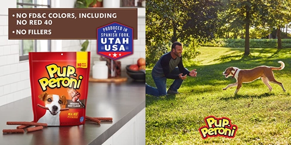 Purchase Pup-Peroni Original Beef Flavor Dog Treats, 22.5 Ounce Bag on Amazon.com