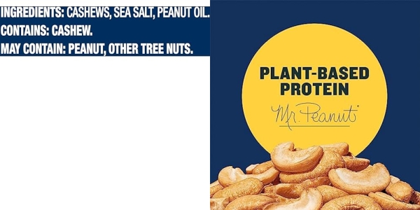 Purchase PLANTERS Deluxe Whole Cashews, 8.5 oz Canister on Amazon.com