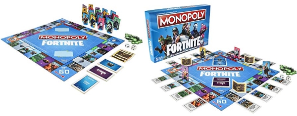 Purchase Monopoly: Fortnite Edition Board Game Inspired by Fortnite Video Game Ages 13 and Up on Amazon.com