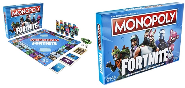 Purchase Monopoly: Fortnite Edition Board Game Inspired by Fortnite Video Game Ages 13 and Up on Amazon.com