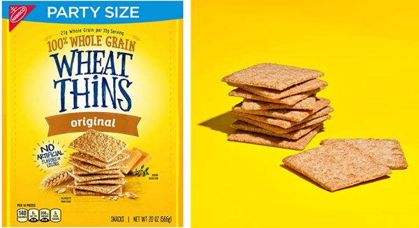 Purchase Wheat Thins Original Whole Grain Wheat Crackers, Party Size, 20 oz Box on Amazon.com
