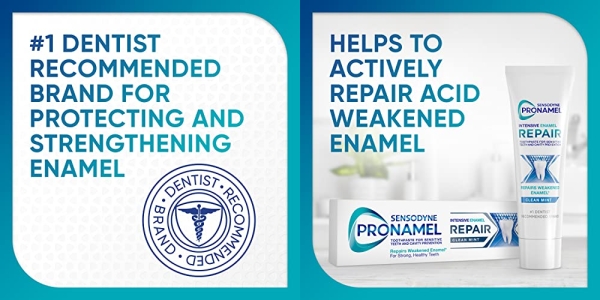 Purchase Sensodyne Pronamel Intensive Enamel Repair Toothpaste, Clean Mint - 3.4 Ounces on Amazon.com