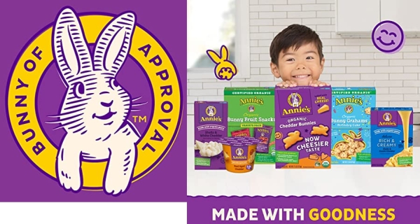 Purchase Annie's Organic Bunny Grahams Snacks, Neapolitan, 7.5 oz. on Amazon.com