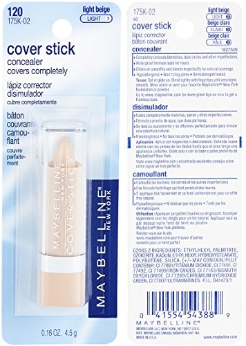 Purchase Maybelline New York Cover Stick Corrector Concealer, Light Beige, 0.16 oz. on Amazon.com