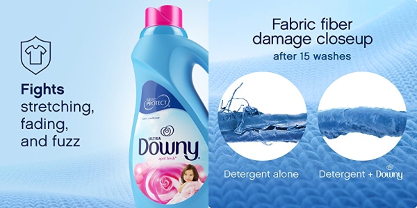 Purchase Downy Ultra April Fresh Liquid Fabric Softener 40 Loads 34 Fl Oz (Pack of 6) on Amazon.com