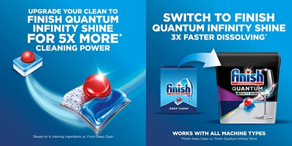 Purchase Finish - All in 1 - 94ct - Dishwasher Detergent - Powerball - Dishwashing Tablets - Dish Tabs - Fresh Scent on Amazon.com