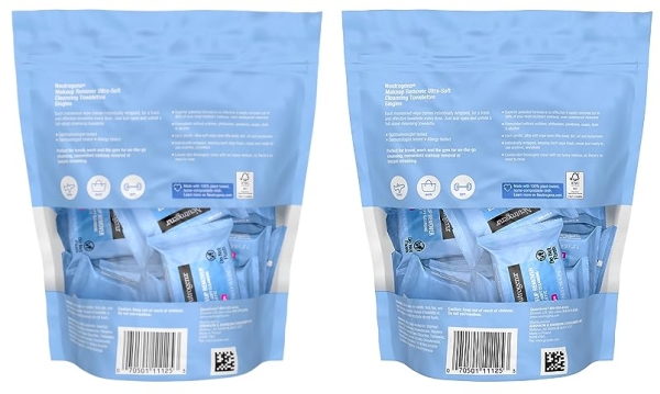 Purchase Neutrogena Makeup Remover Cleansing Towelette Singles, 20 Count on Amazon.com