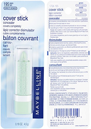 Purchase Maybelline New York Cover Stick Concealer, Green 195, 0.16 Ounce on Amazon.com