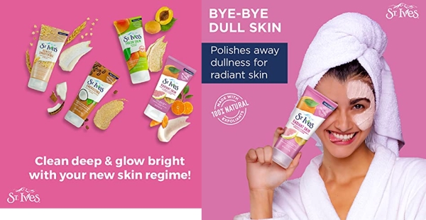 Purchase St. Ives Radiant Skin Face Scrub, Pink Lemon and Mandarin Orange 6 oz on Amazon.com