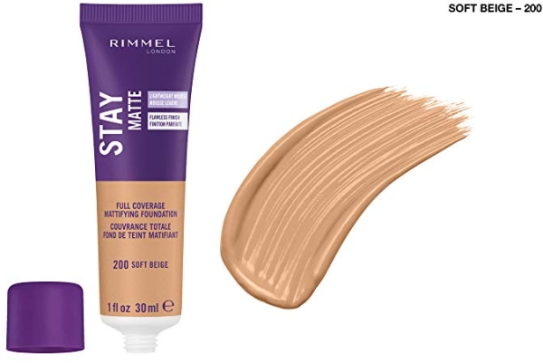 Purchase Rimmel Stay Matte Foundation Soft Beige 1 Fluid Ounce on Amazon.com