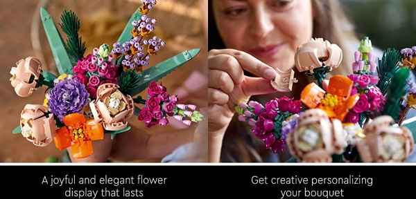 Purchase LEGO Flower Bouquet 10280 Building Kit; A Unique Flower Bouquet and Creative Project for Adults (756 Pieces) on Amazon.com