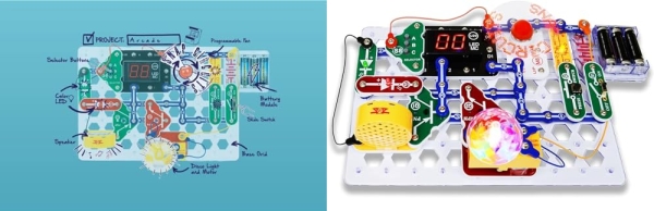 Purchase Snap Circuits Arcade, Electronics Exploration Kit, Stem Activities for Ages 8+ on Amazon.com
