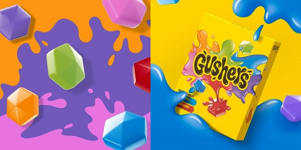 Purchase Gushers Fruit Flavored Snacks, Strawberry Splash and Tropical, 12 ct on Amazon.com