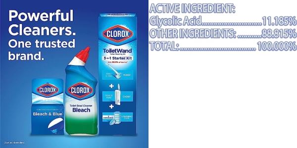 Purchase Clorox ToiletWand Disinfecting Refills, Disposable Wand Heads - Rainforest Rush - 30 Count on Amazon.com