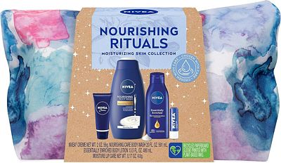 Purchase NIVEA Skin Care Set For Her, 4 Piece Gift Set at Amazon.com
