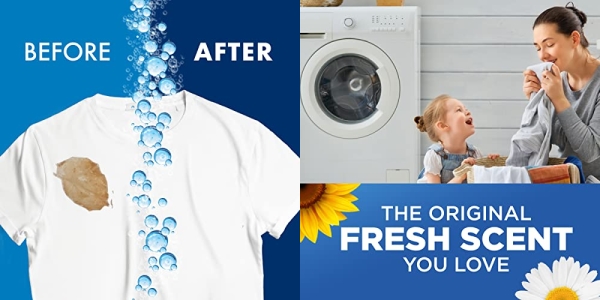 Purchase Arm & Hammer Plus OxiClean Fresh Scent, 128 Loads Liquid Laundry Detergent, 166.5 Fl oz on Amazon.com