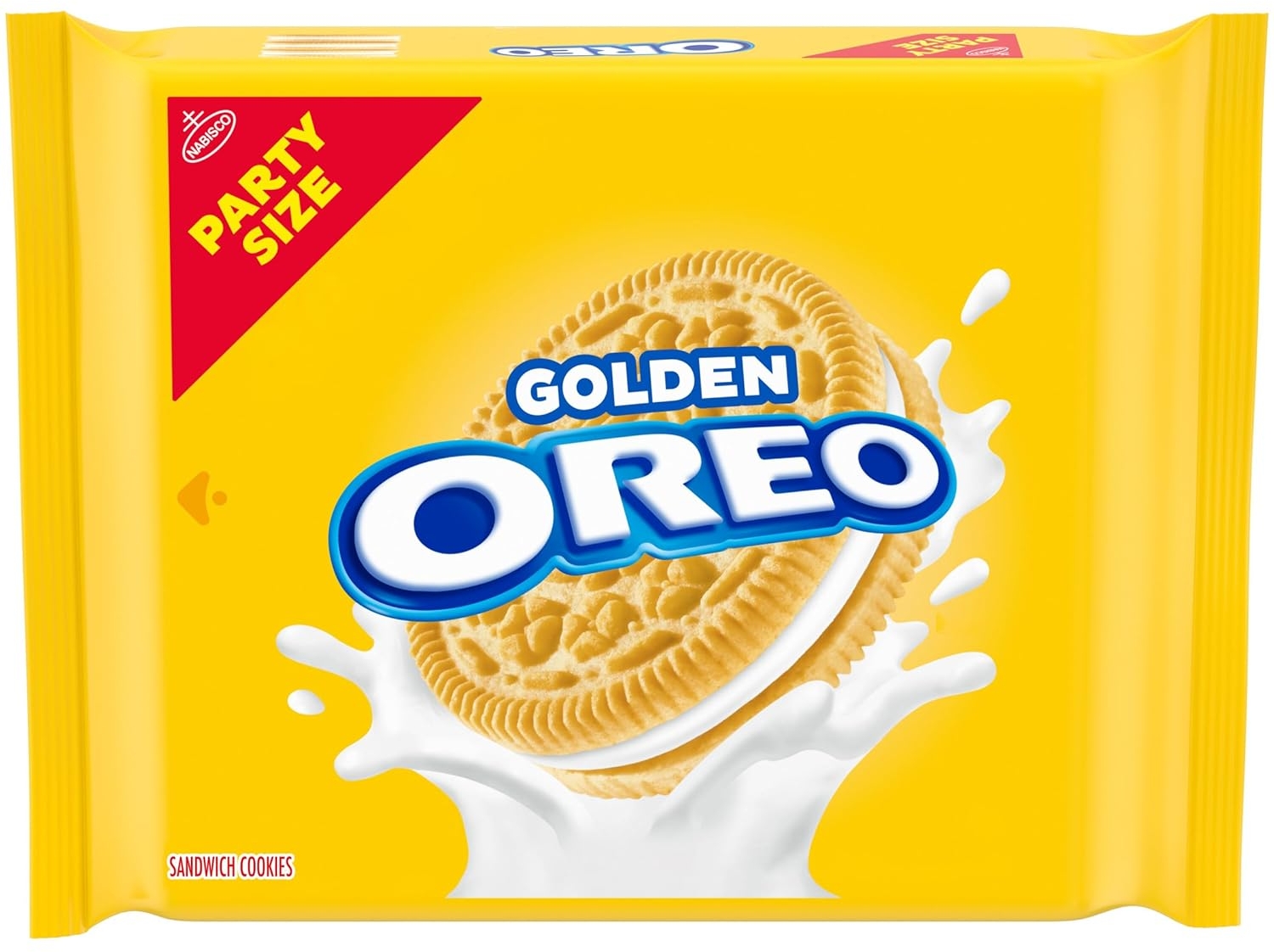 Deal on OREO Golden Sandwich Cookies, Party Size, 24.16 oz — Latest