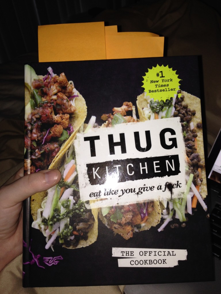 Thug Kitchen: The Official Cookbook: Eat Like You Give a F*ck for $12.49 (reg. $24.99).