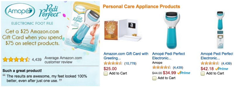 Spend $75 on Select Health & Personal Care Products and Receive a Free $25 Amazon Gift Card