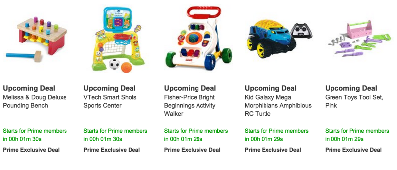 Amazon Prime Day: Lots of Lightning Deals on Toys Up to 60% Off & Selling FAST!
