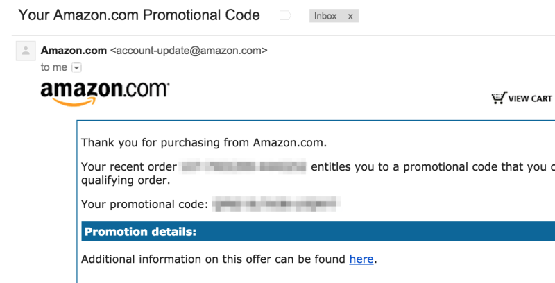 Check Your Amazon No-Rush Shipping Credit!