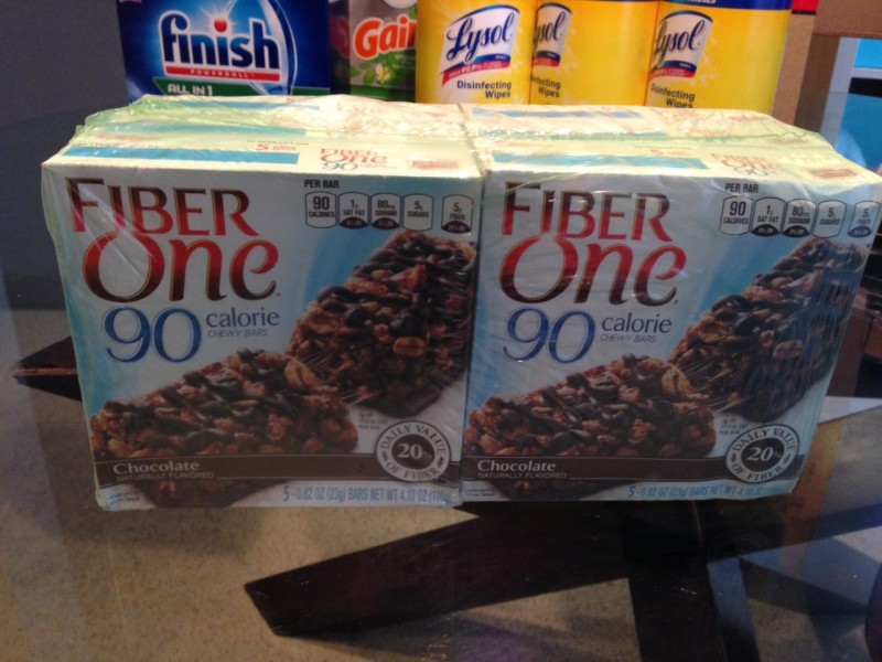 Fiber One 90 Calorie Chewy Bars, Chocolate, 5 – 0.82 Ounce Bars (Pack of 6)