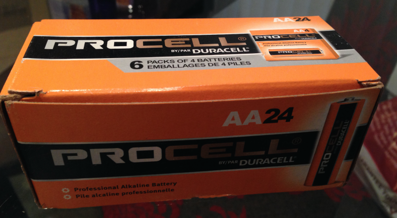 24 Duracell Procell AA And 24 Duracell Procell AAA Alkaline Batteries — $10.29 (reg. $24.71)