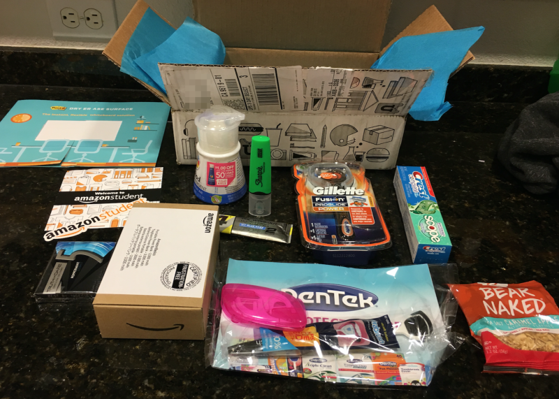 Amazon Student Box