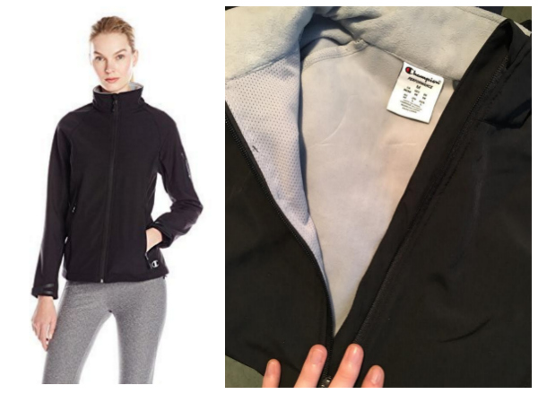 *WILL SELL OUT* Champion Women’s 4-Way Stretch Softshell Jacket, Black, LOWEST Price!