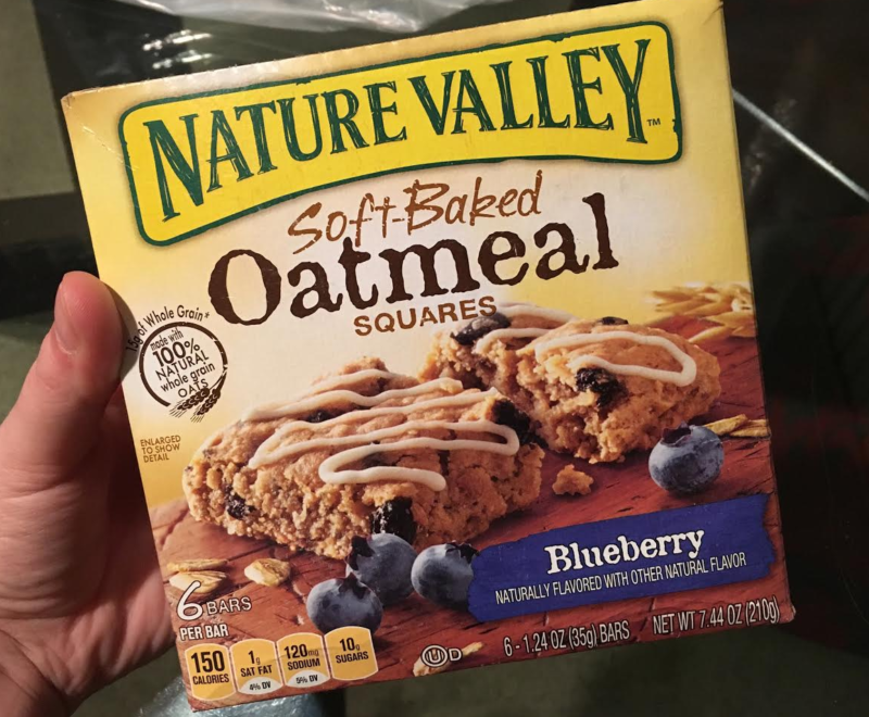 2 of Nature Valley Blueberry Soft-Baked Oatmeal Squares, 7.44 Ounce