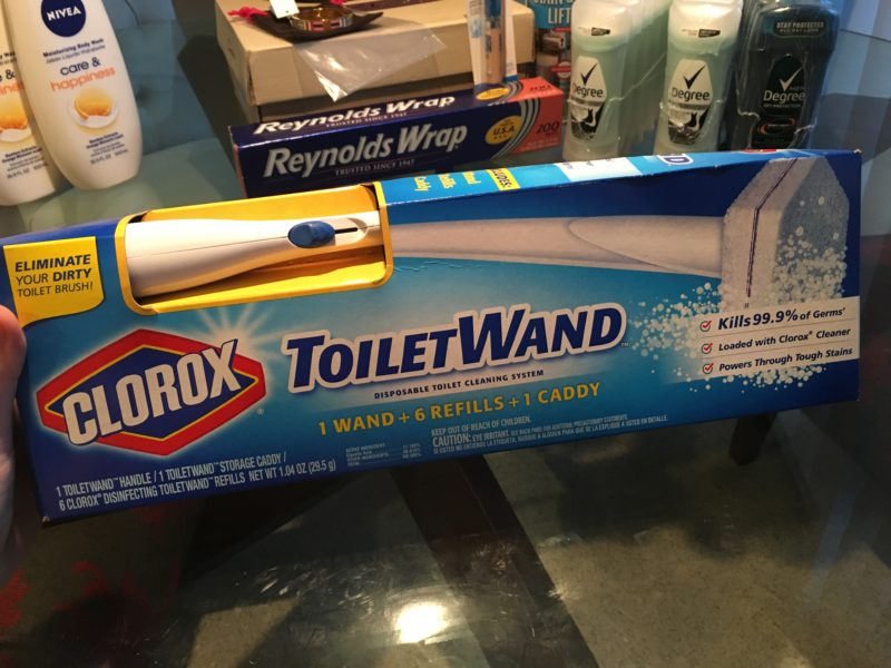 Clorox ToiletWand Disposable Toilet Cleaning System with 6 Refills