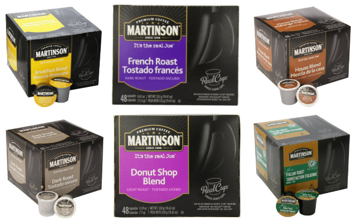 Up to an Extra 45% Off Martinson Coffee = K-Cups From 25¢/Each Shipped!