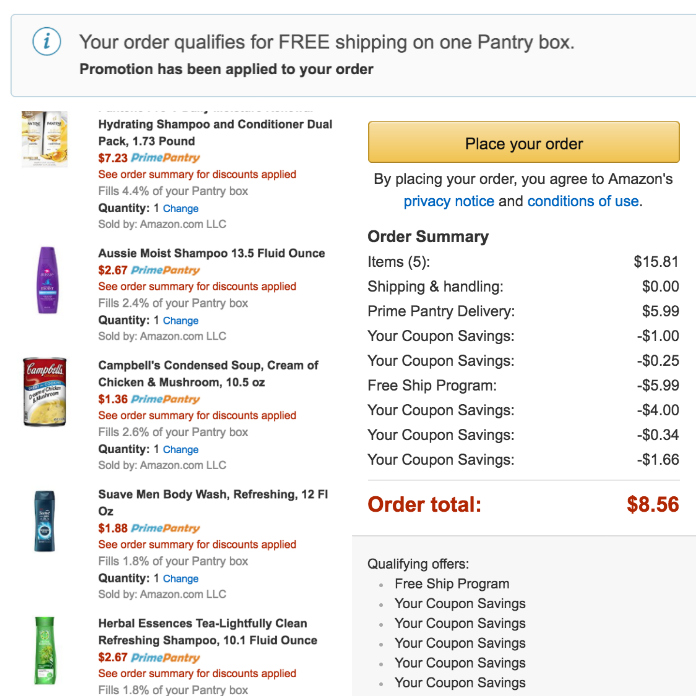 HUGE Round Up of Prime Pantry Deals — Including FREE Shipping, Coupons & More — Updated November 13th, 2016