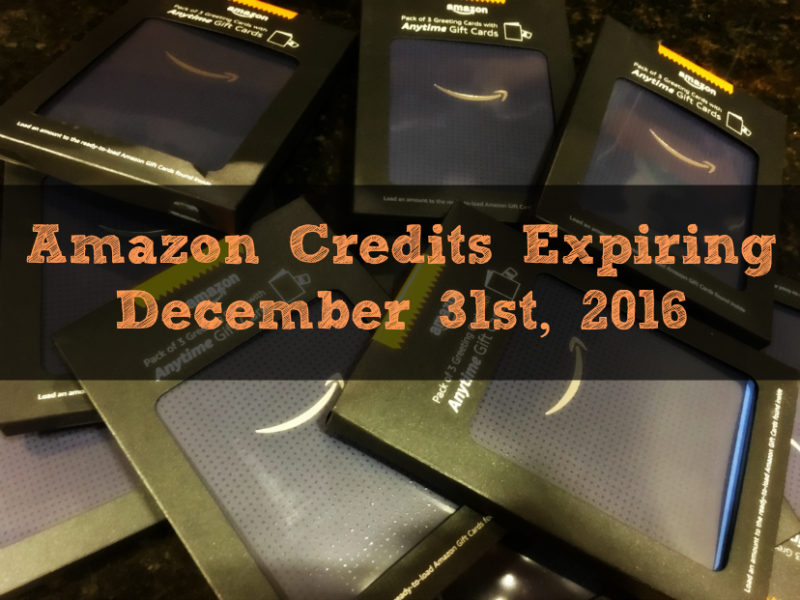 Here's All the Amazon Credits You May Have Expiring December 31st, 2016