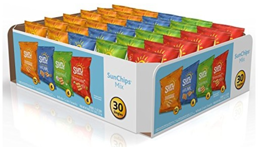 Sunchips Multigrain Snacks Variety Pack, Pack of 30 as low as $10.19 shipped!