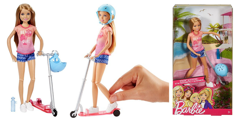 Barbie Stacie Doll & Scooter -- $9.87, BEST Price!